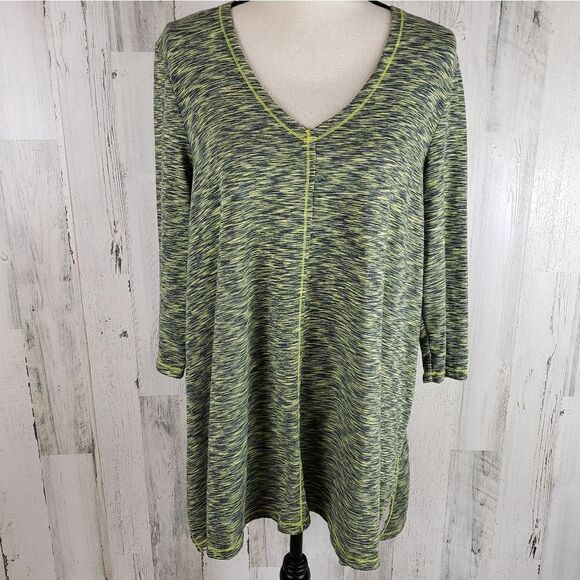 Neon Buddha Space Dyed Tee Sz M - Picture 1 of 7